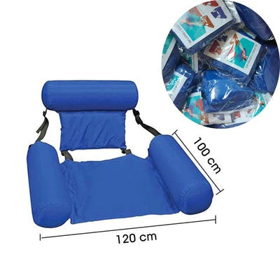 Silla flotante inflable para piscina - FloatEase