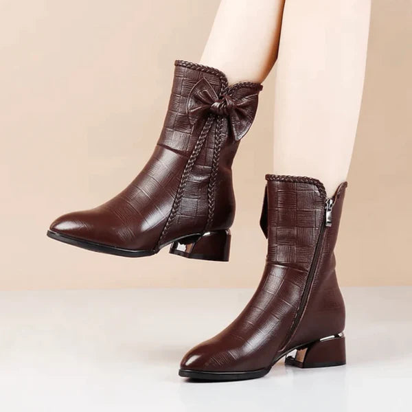 Women's Winter Soft Leather Boots - Winter Soft