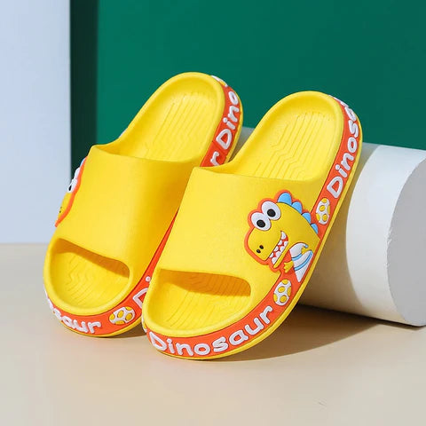 Pantuflas ortopédicas antideslizantes para niños - Dino Crocks