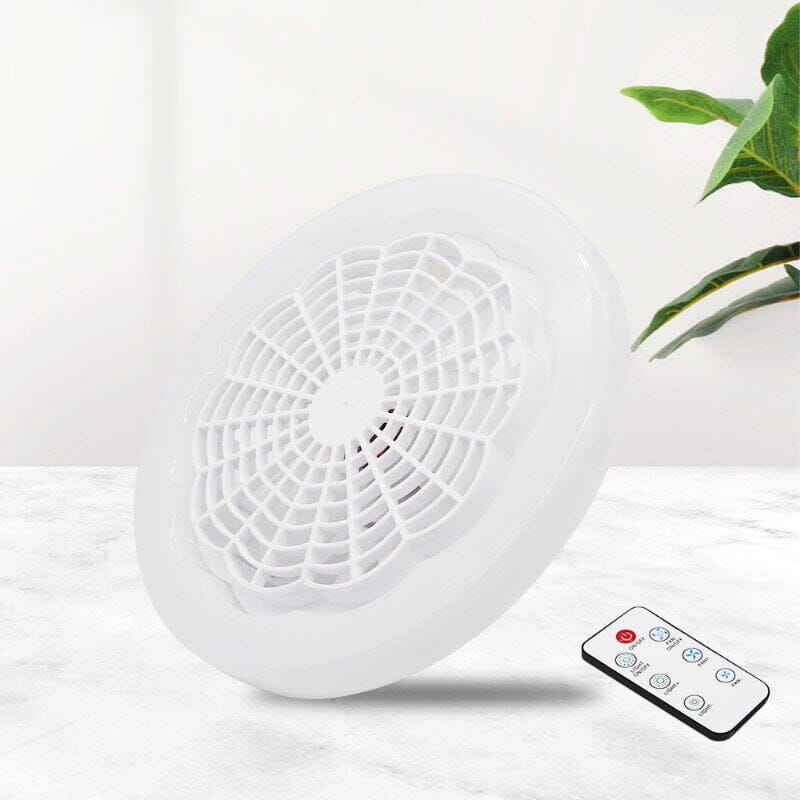 Ventilador de techo con luces LED integradas