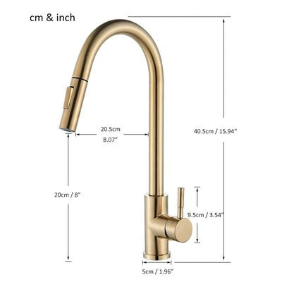 Gourmet Pull-Out Kitchen Sink Tap - EasySpray 