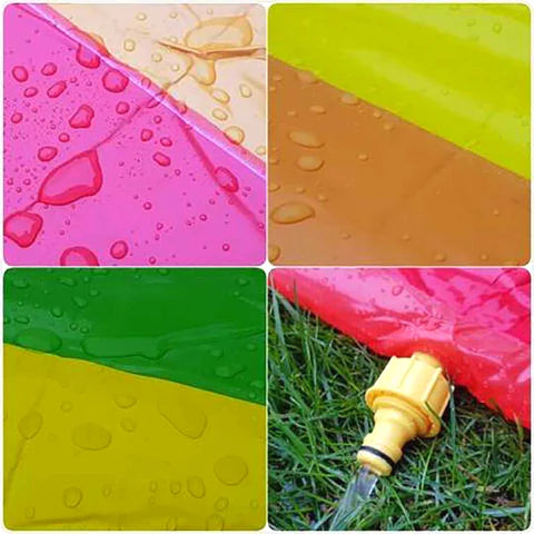 Fun Slide with Water Splash