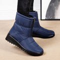 Women's Waterproof Velvet Winter Boots - CozyWarm