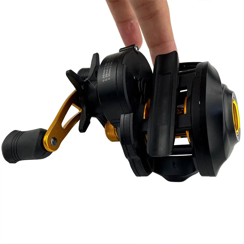 Carrete de pesca Ghotda GF2000 con 18 rodamientos y freno de 8 kg