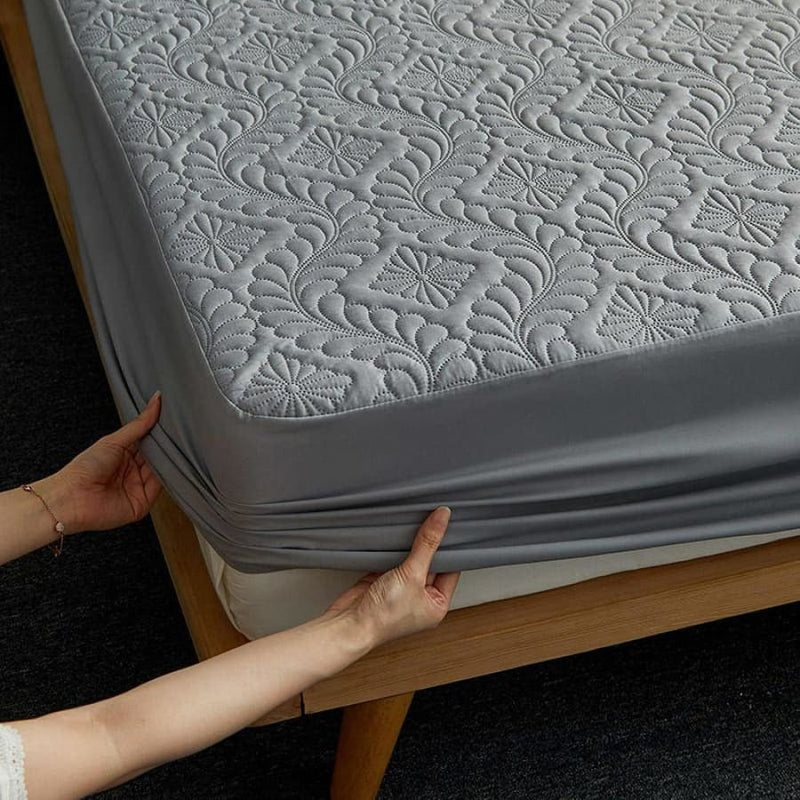 Waterproof Quilted Mattress Protector Cover - SoftGuard