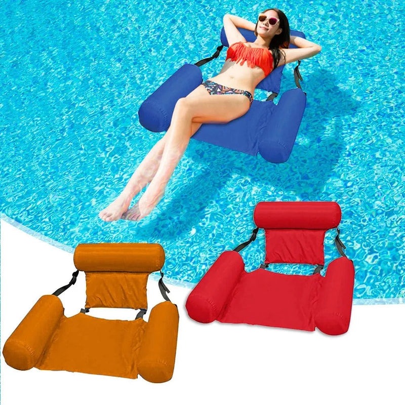 Silla flotante inflable para piscina - FloatEase