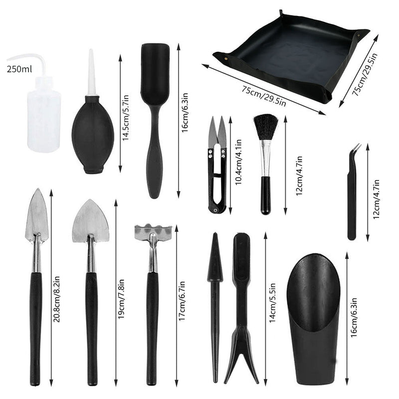 Complete Gardening Tool Kit - 13 Pieces