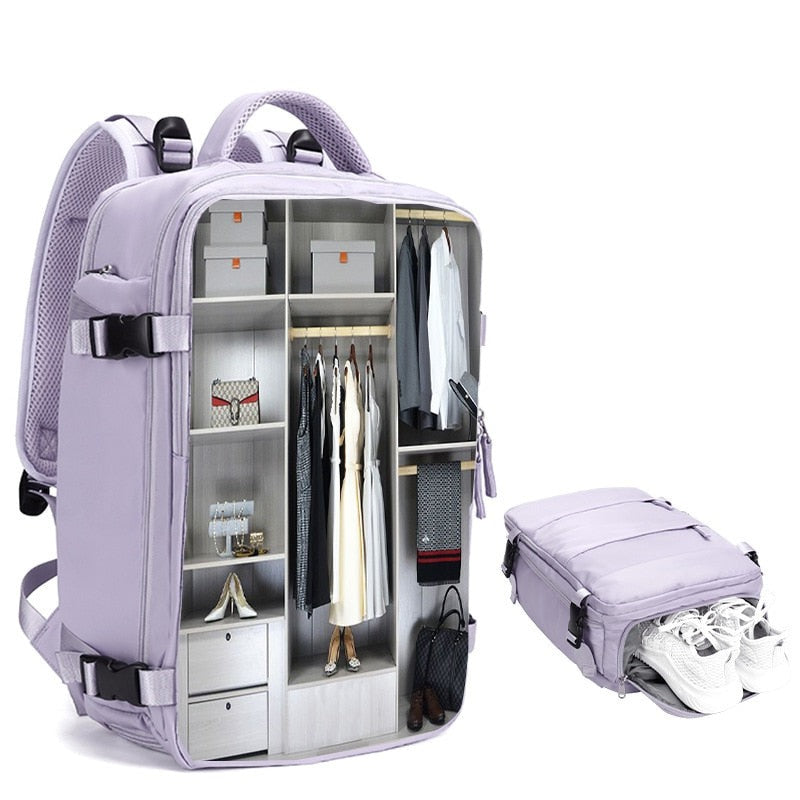 Women's Large Waterproof Travel Backpack - AquaPack