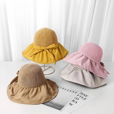 Women's Wide Brim UV Protection Beach Hat - CoolShade