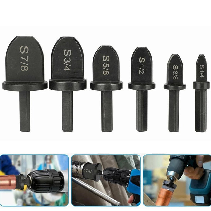 Special Drill Bits for Expansion Kit 6 Pieces - Expander Drill Bits
