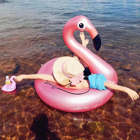 Giant Flamingo Inflatable Pool Float - Summer 2023