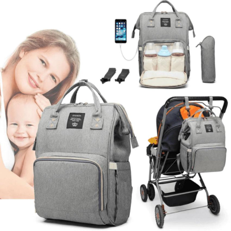LeQueen USB Maternity Backpack Bag