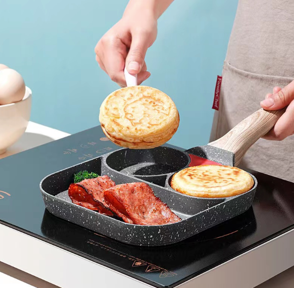 Gold Chef 3-in-1 Non-Stick Frying Pan
