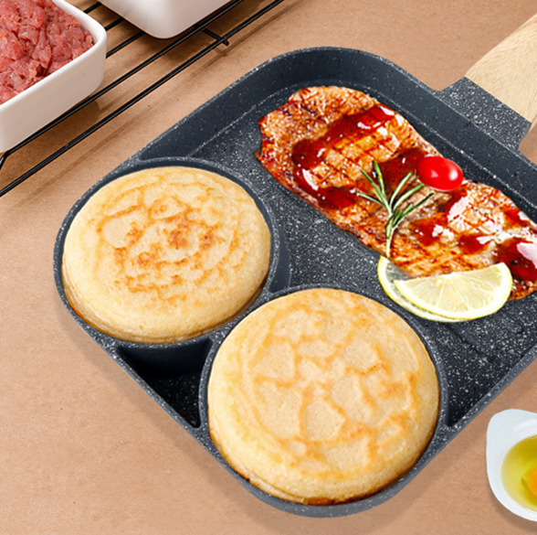 Gold Chef 3-in-1 Non-Stick Frying Pan