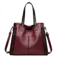 Versatile Women's Leather Tote Bag - ChicCarry