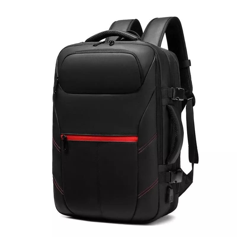 Men's Casual Waterproof Travel Bag with USB Charging
