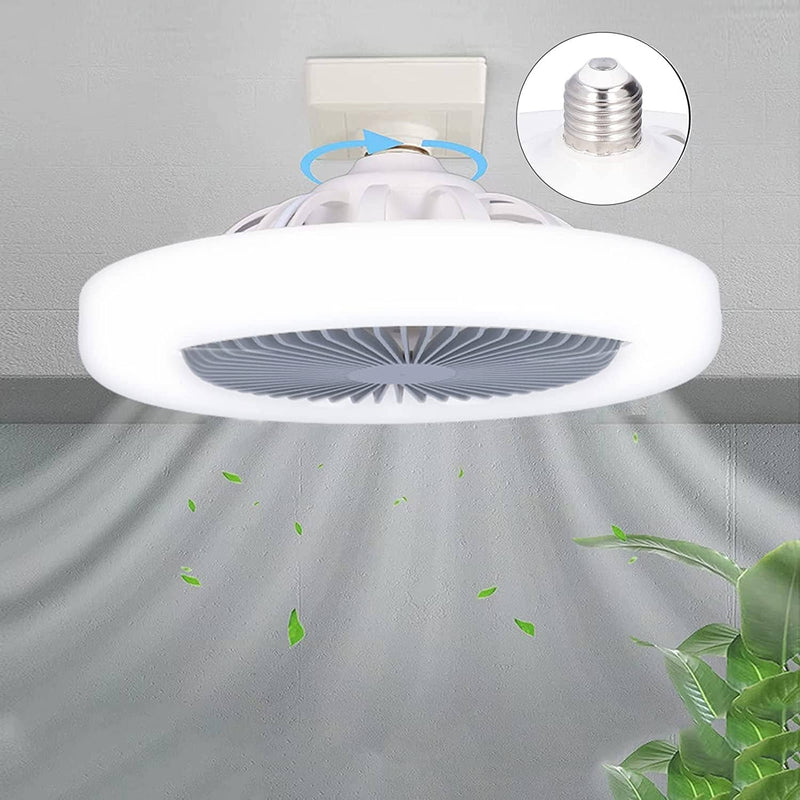 Ventilador de techo con luces LED integradas