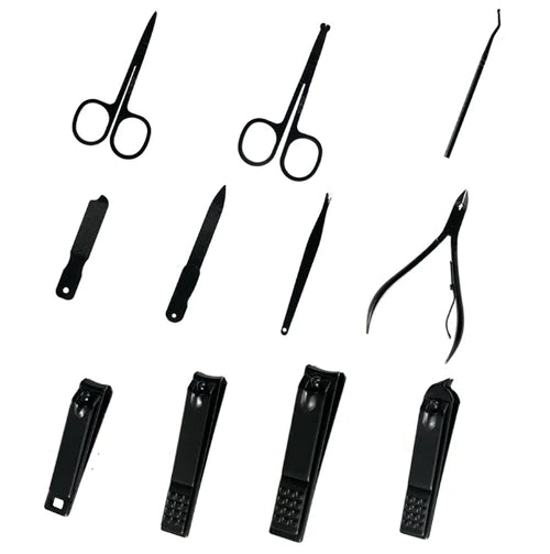 Professional Stainless Steel Men's Manicure Kit