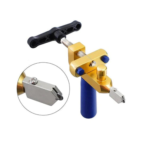 Herramienta multifuncional de corte y trazado para azulejos, vidrio, baldosas y espejos