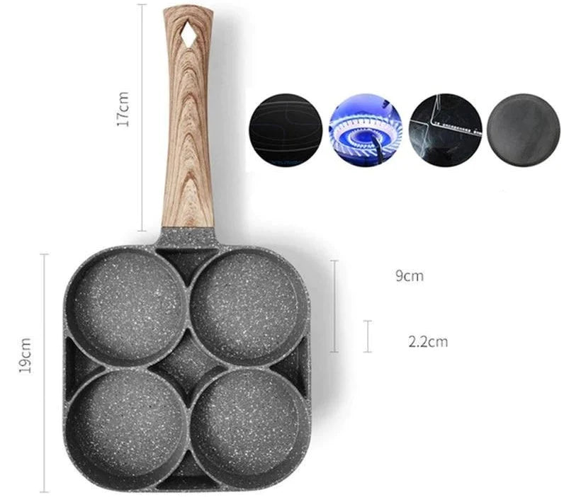 4 in 1 Non-Stick Frying Pan