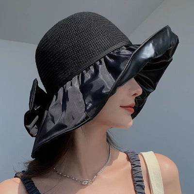 Women's Wide Brim UV Protection Beach Hat - CoolShade