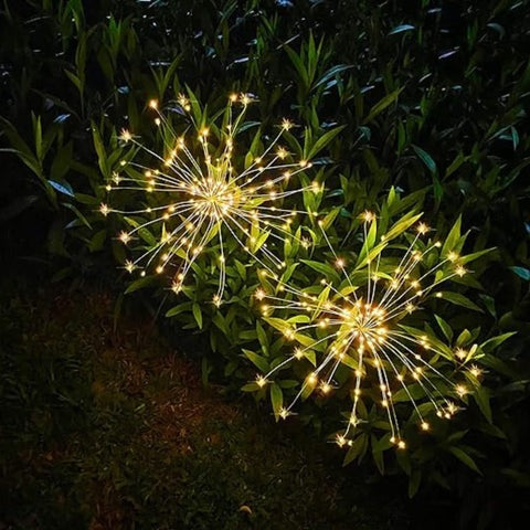 Solar Led Garden Fireworks Light