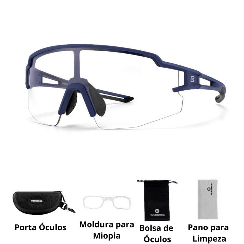 RockBros Men's/Women's UV400 Protection Cycling Glasses 