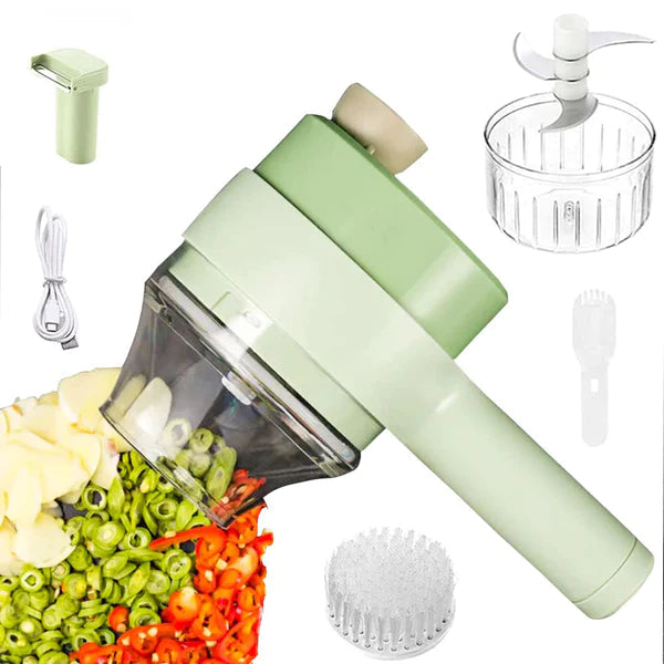 4 in 1 Multifunctional Electric Vegetable Chopper