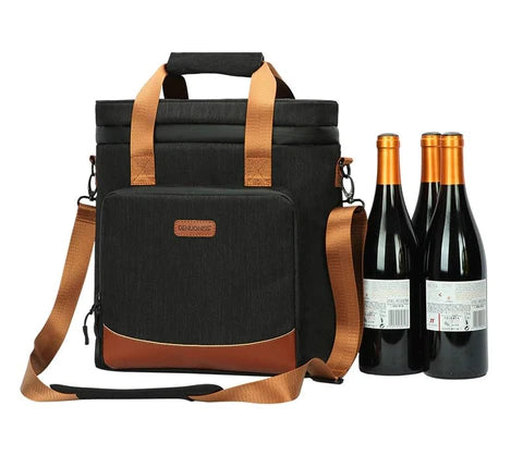Thermal Wine and Glass Holder Bag - WineCarry