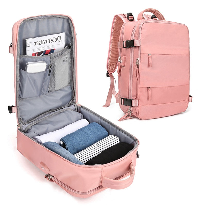 Women's Large Waterproof Travel Backpack - AquaPack