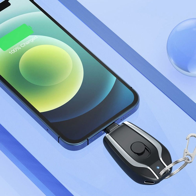 Portable Charger Keychain - PocketCharge