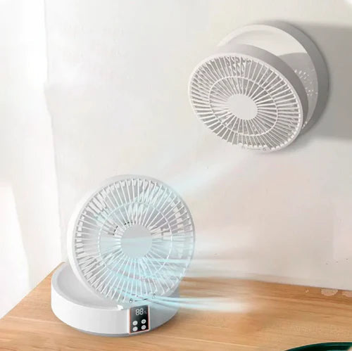 Ventilador LED portátil recargable - LightBreeze
