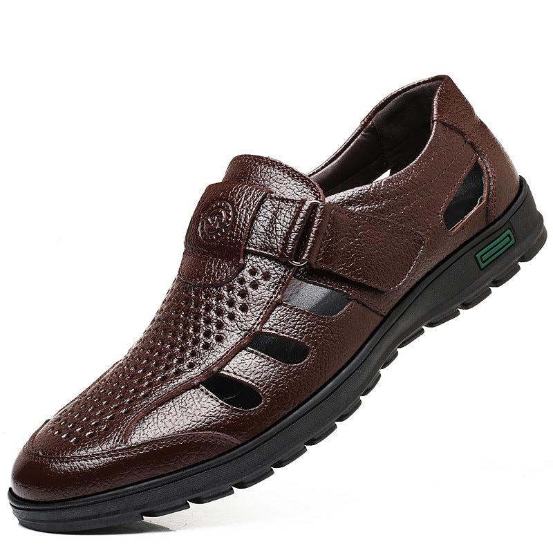 Men's Classic Breathable Leather Sandals