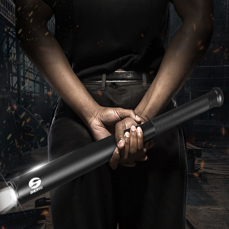 Multifunctional Baseball Bat with LED Flashlight