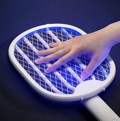 Rechargeable Electric Mosquito and Fly Killer Racket