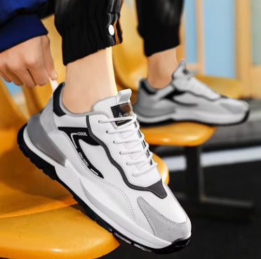 Zapatillas deportivas de plataforma antideslizantes para hombre - GripMax