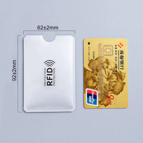 RFID Proximity Protective Sleeve for Cards