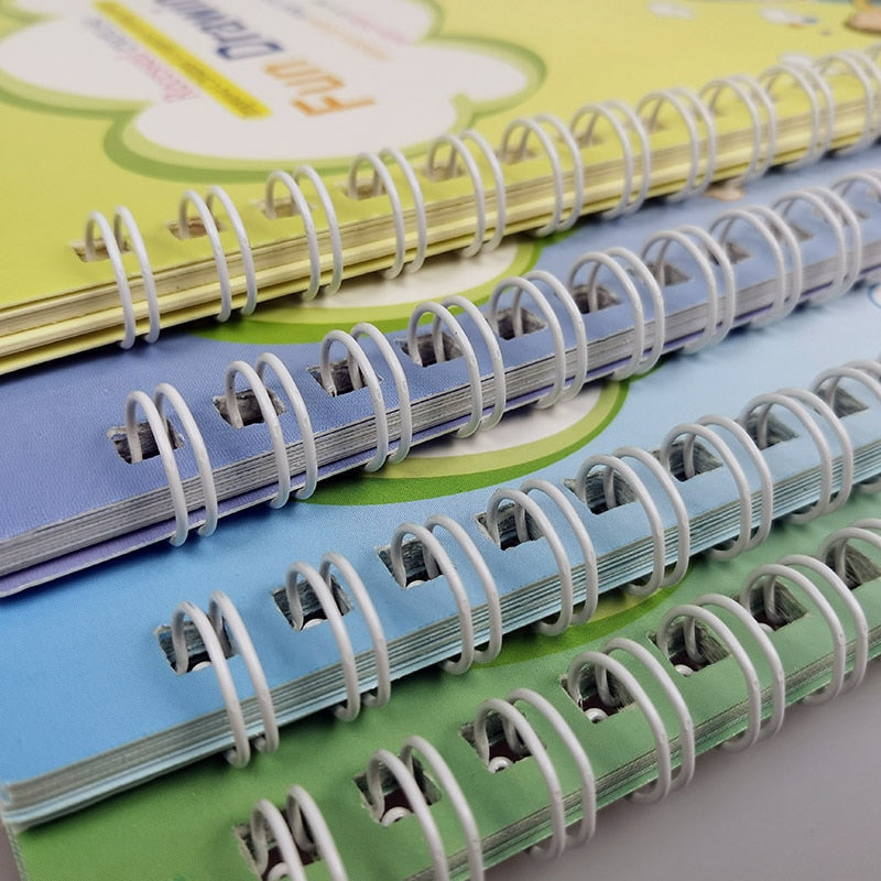 Magic Reusable Handwriting Notebook - Set of 4 Notebooks