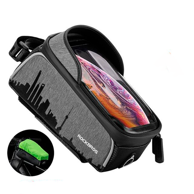RockBros Waterproof Cycling Bag with Touch Screen Cell Phone Holder