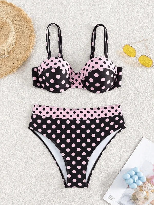 Women's High Waist Bikini Set - BeachCurve